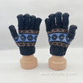 customized knitted gloves for winter